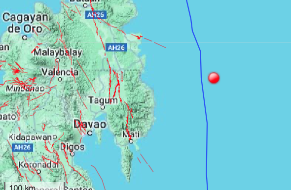 PHIVOLCS on Saturday recorded strong aftershocks in the Mindanao area following a magnitude 6.8 earthquake in Surigao del Sur.