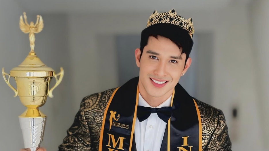 Philippine bet Nathaniel Liu is Mister Earth International 2024