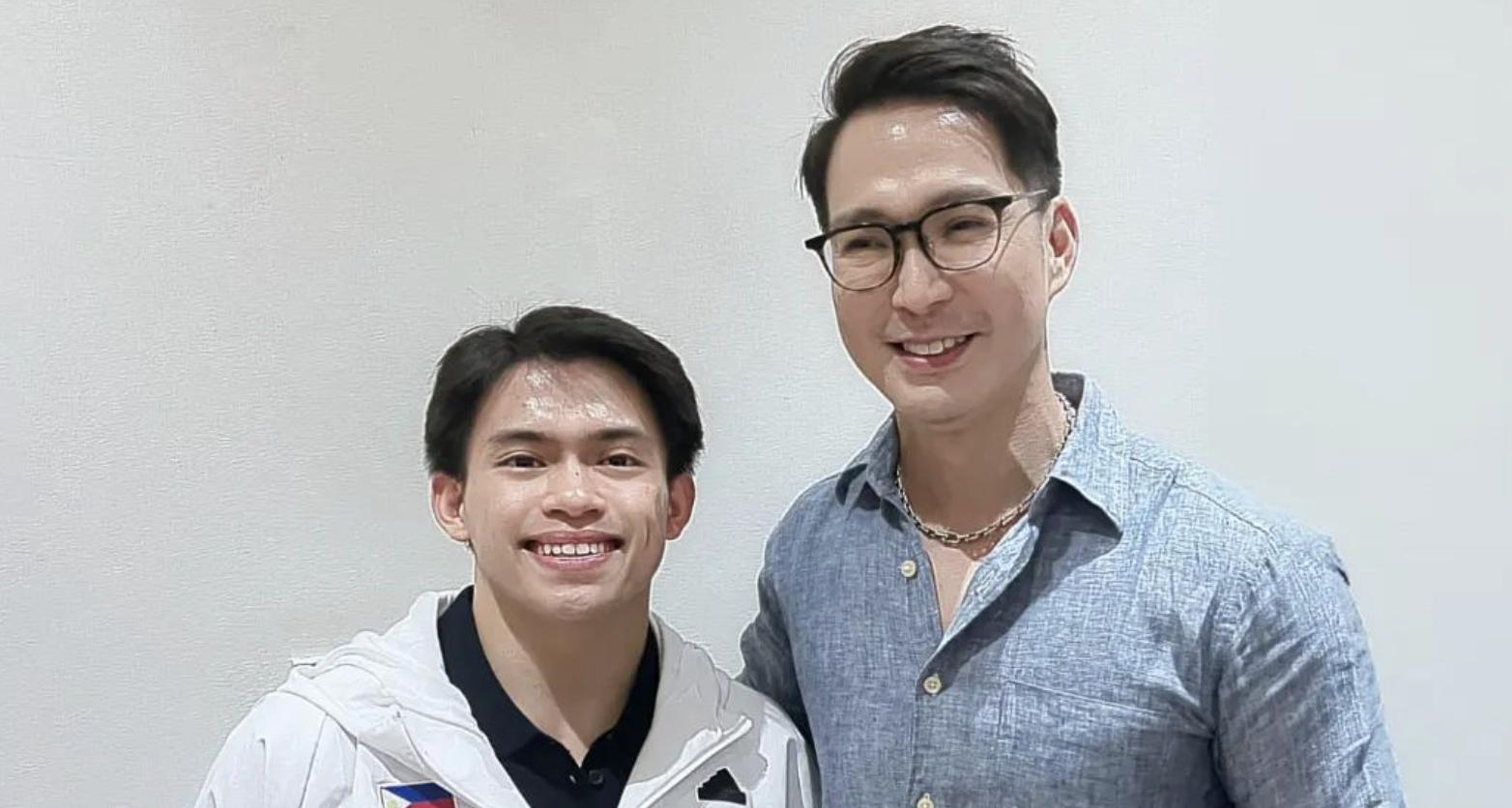 Francis Libiran and Carlos Yulo 'collaborate' for fashion design inspiration