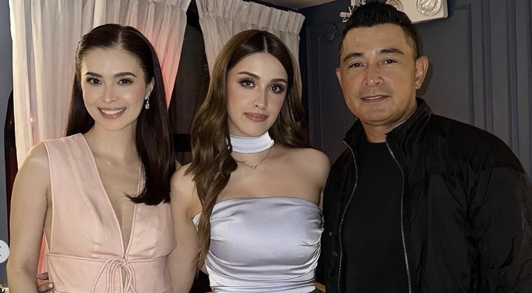 Sunshine Cruz and Cesar Montano meet for their daughter Sam’s birthday