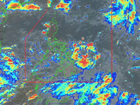 PAGASA continues to monitor a Low Pressure Area (LPA) located at 555 kilometers east of Guiuan, Eastern Samar on Saturday. 