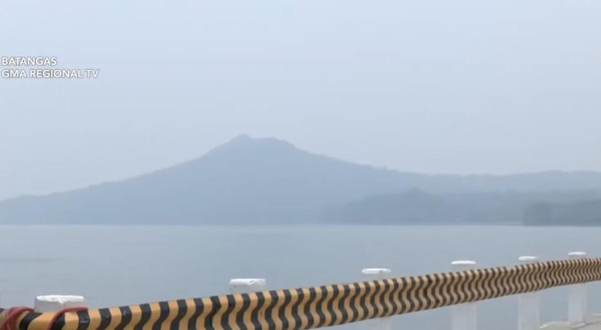 Taal Volcano in Batangas is under Alert Level 1