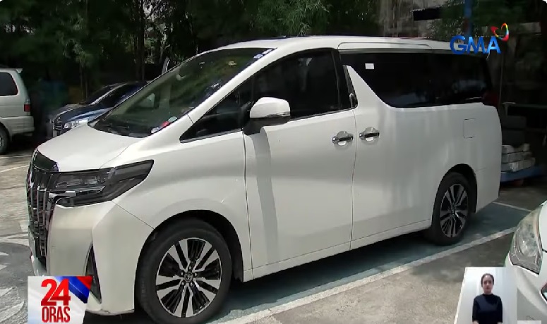 Luxury vehicle na tinangay ng family driver, nabawi; ibinenta sa halagang P2M