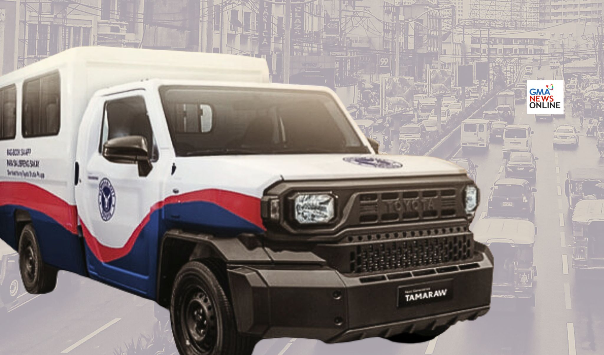 Toyota 'Tamaraw' returns to PH roads | GMA News Online