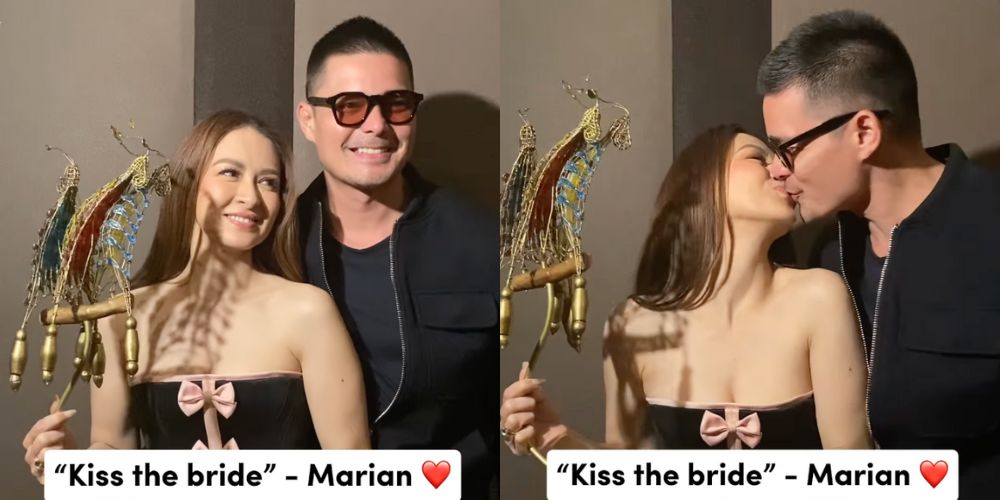 Marian Rivera, Dingdong Dantes share kiss after Cinemalaya win 