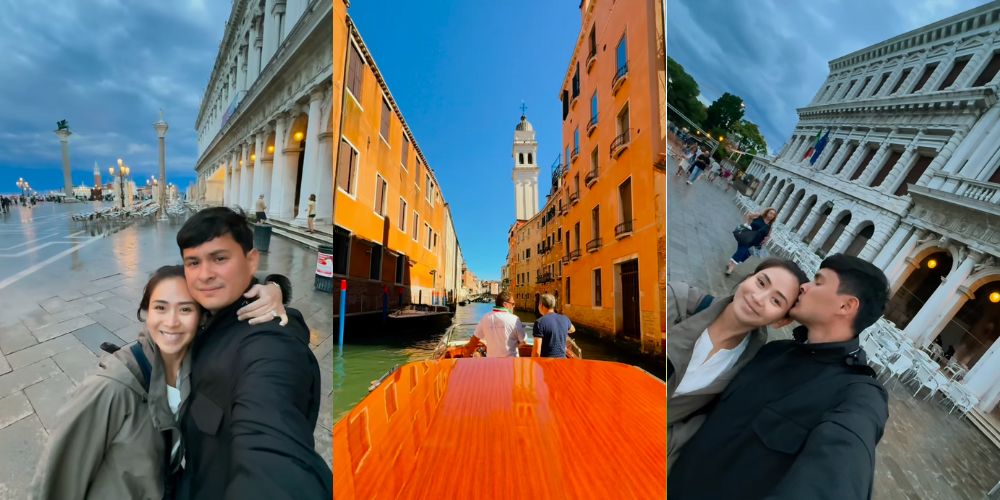 Matteo Guidicelli explores father’s hometown in Italy with Sarah ...