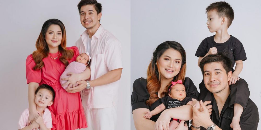 Rodjun Cruz, Dianne Medina are a happy family of 4 with their kids in new portraits