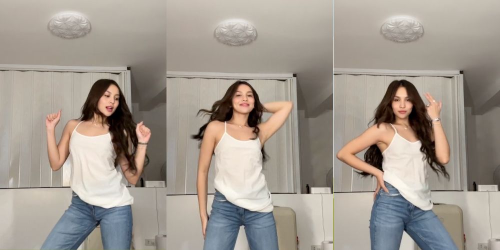 Kyline Alcantara is back in her dancing era on TikTok