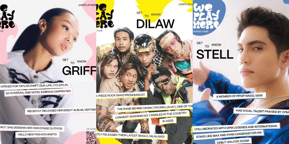 SB19 Stell, Arthur Miguel, Dilaw, Griff to headline We Play Here concert in August