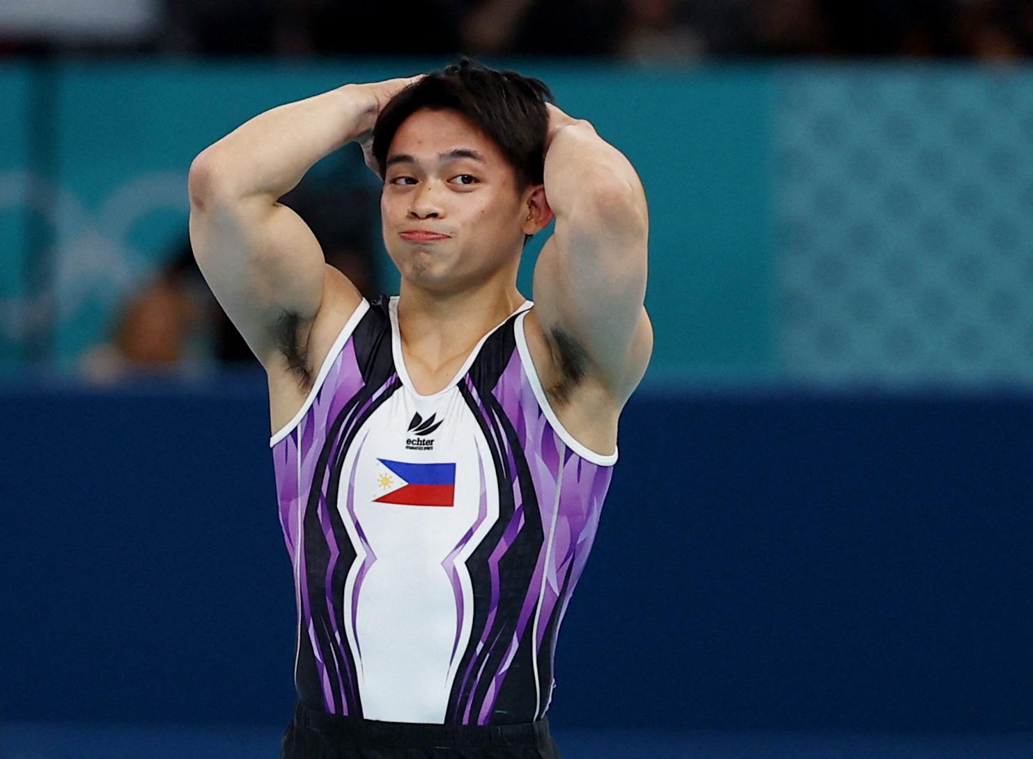 PAGCOR will grant Filipino gymnast Carlos Yulo a P20 million reward for winning two Olympic gold medals in the Paris Olympics