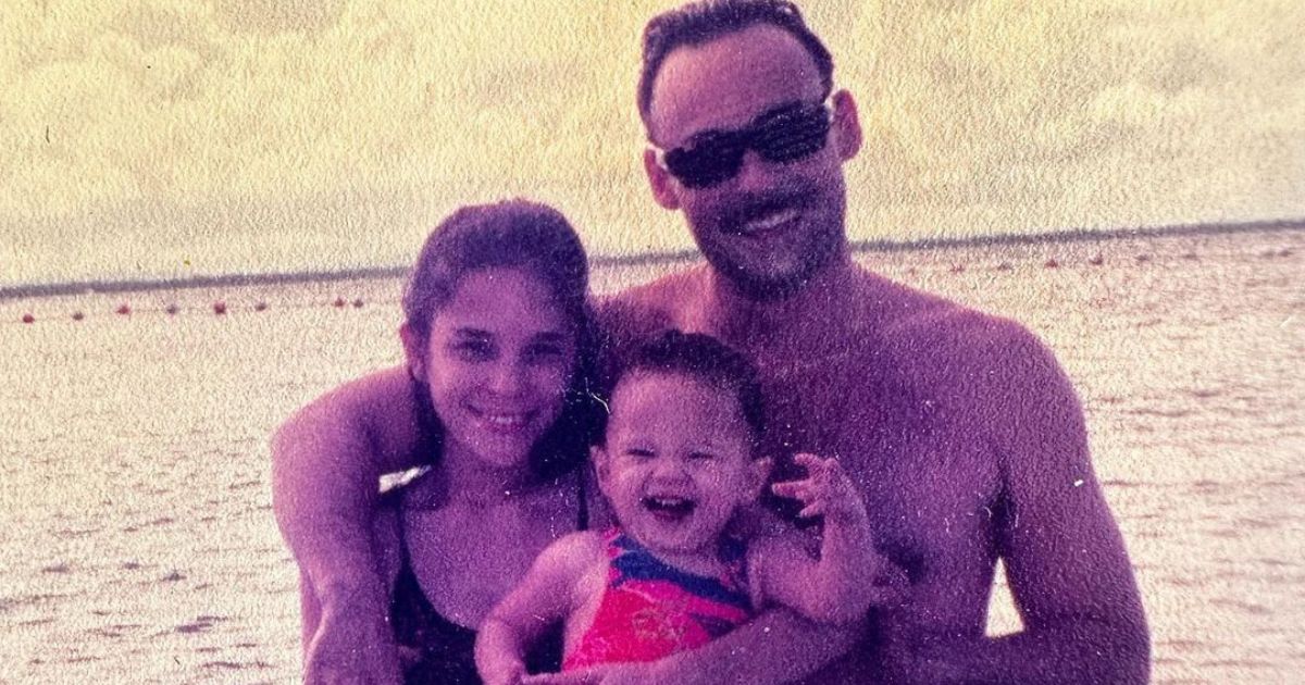 Andi Eigenmann shares throwback pic with Mark Gil, Jaclyn Jose proving that she's a certified beach girl