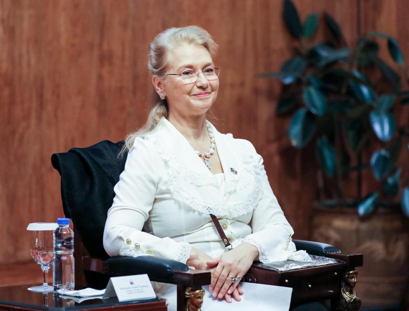 Outgoing Swedish Ambassador Annika Thunborg