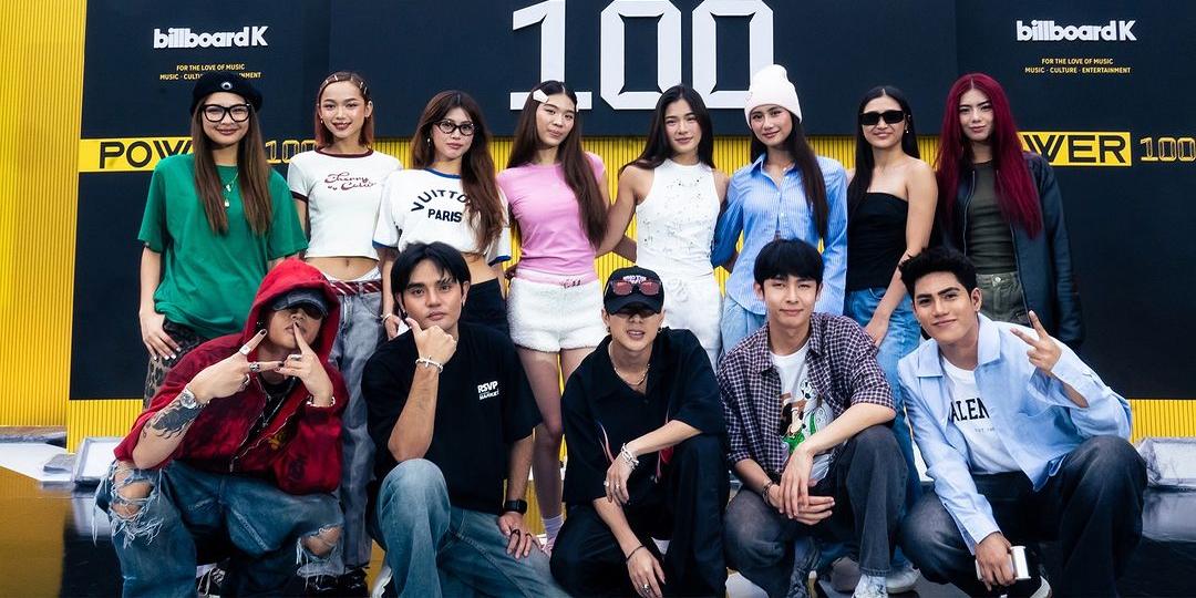 SB19 and BINI pose for photo together at Billboard K Power 100 in Seoul