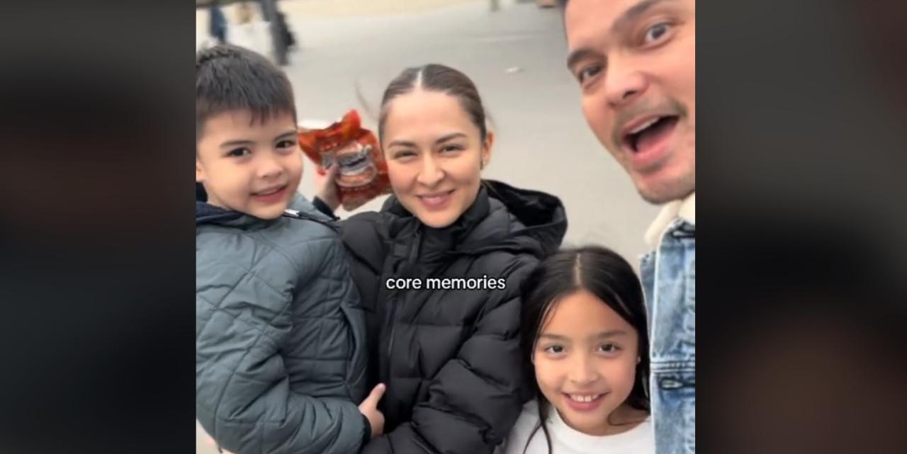 Dingdong Dantes shares 'core memories' with Marian Rivera and kids in Australia