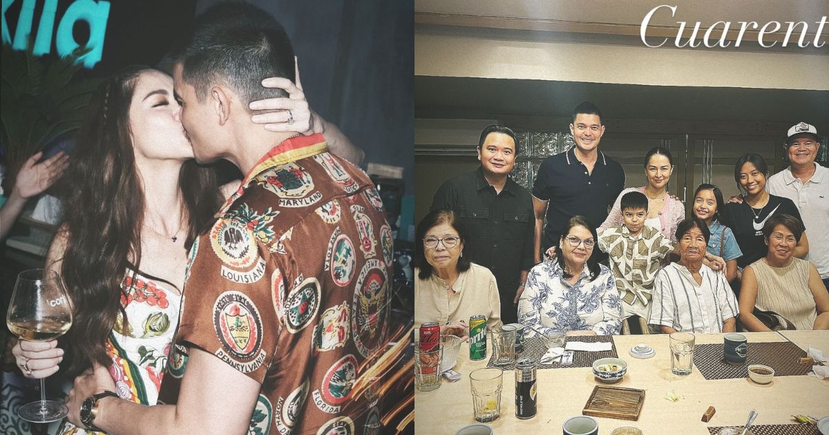 Marian Rivera, Dingdong Dantes share sweet kiss as actress celebrates 40th birthday