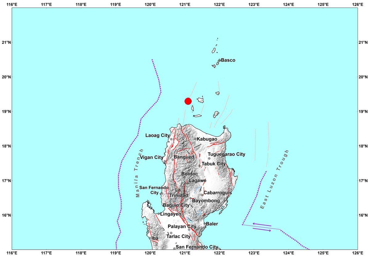 4.7 magnitude earthquake strikes off Cagayan coast —PHIVOLCS