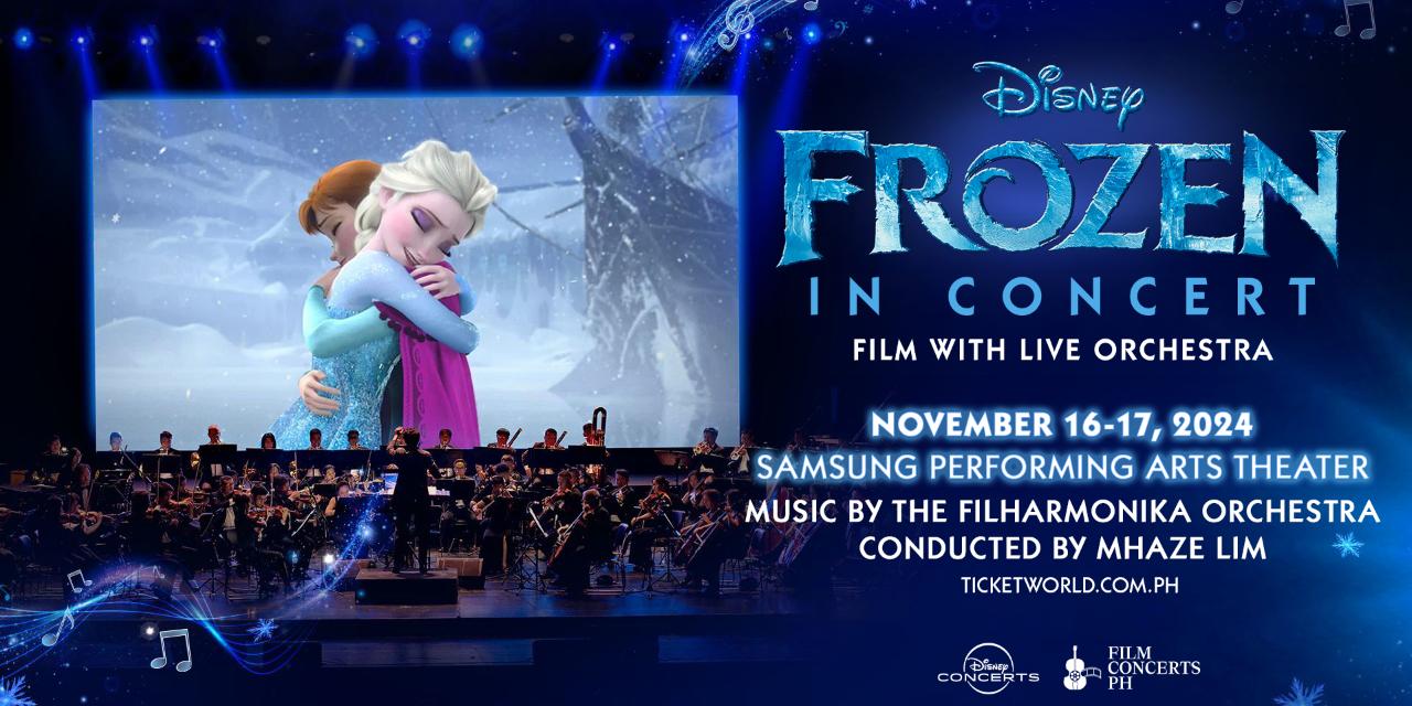 A 'Frozen' concert is happening in Manila this November