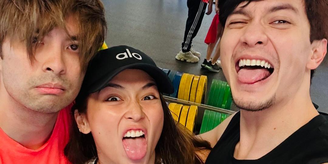 Joross Gamboa shares gym snap with Alden Richards and Kathryn Bernardo in Canada