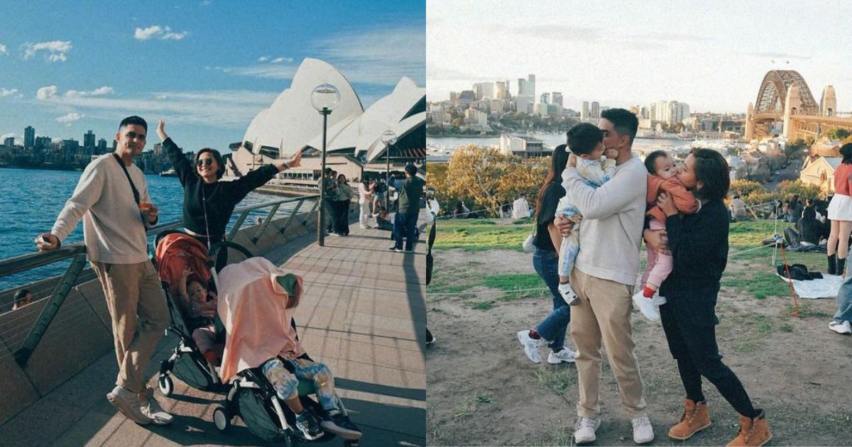 Juancho Triviño, Joyce Pring take kids on family trip in Australia