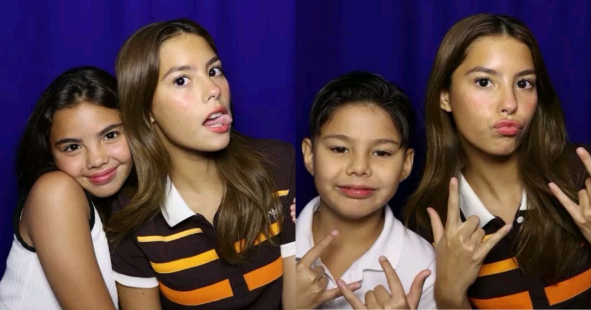 Ibinahagi ni Kendra Kramer ang kaibig-ibig na mga photo booth na selfie sa magkapatid na sina Scarlett, Gavin | GMA News Online