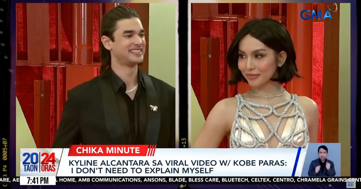 Kyline Alcantara on viral video with Kobe Paras: 'I don't owe the public  any explanation' | GMA News Online