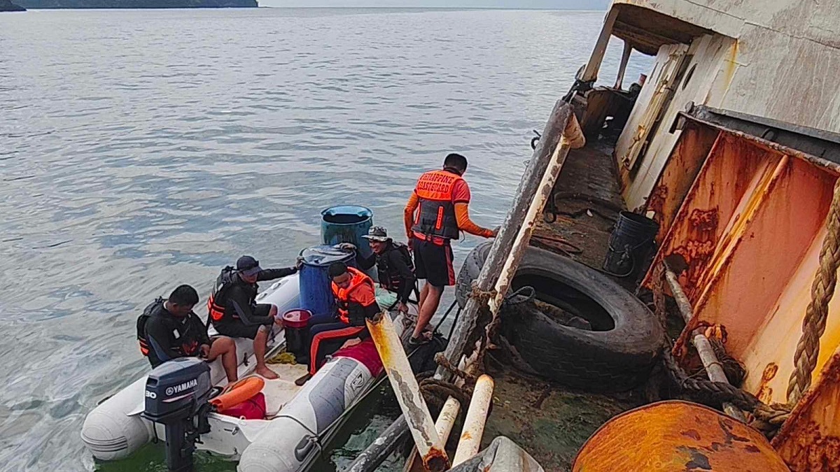 Philippine Coast Guard oil spill MV Mirola 1