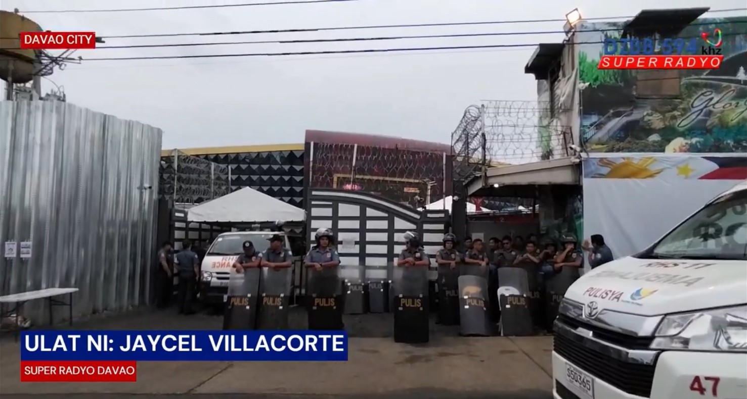 PNP maintains troops at KOJC compound on Day 8 of serving warrant vs. Quiboloy