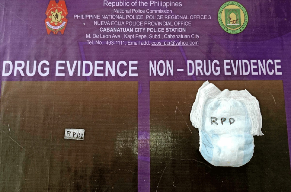 Suspected shabu found in child's diaper during jail visit in Nueva Ecija