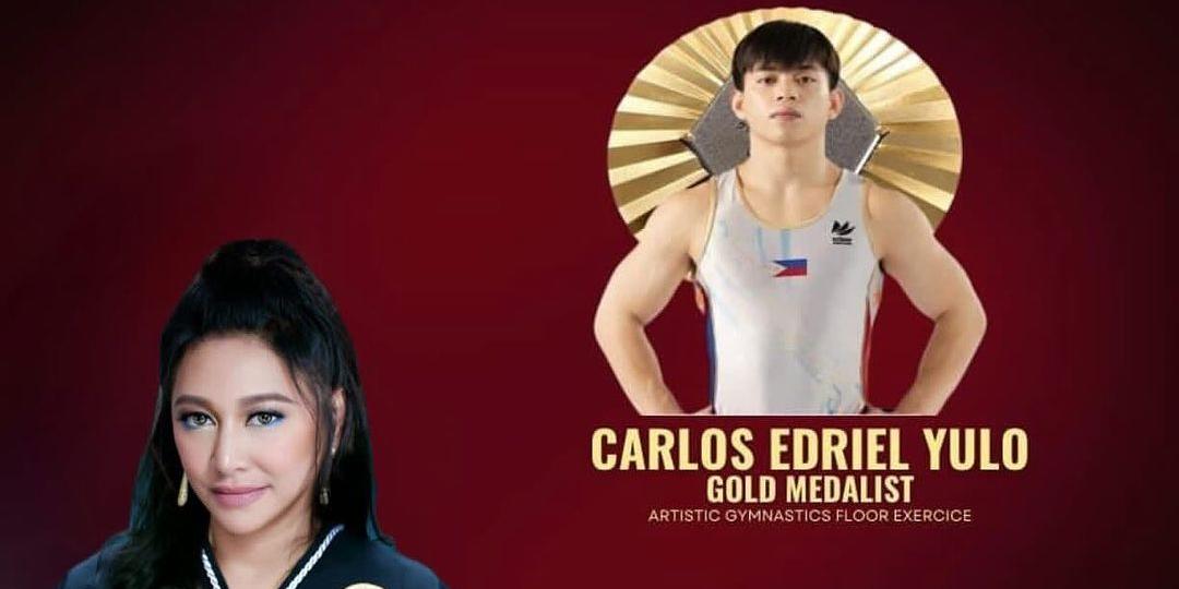 Rufa Mae Quinto congratulates Carlos Yulo: 'Go gold gold!'