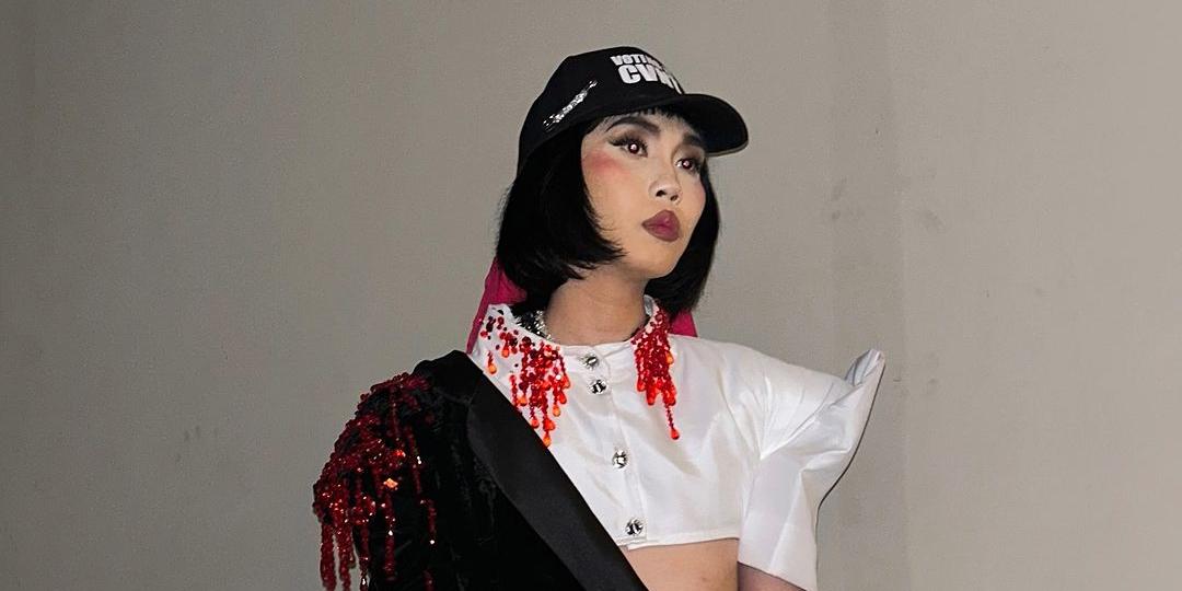 Here's a closer look at Sassa Gurl’s ‘Balota’ premiere night outfit