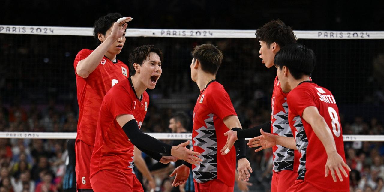 'Haikyuu' theme song plays during Japan vs. Argentina volleyball match at Olympics 2024