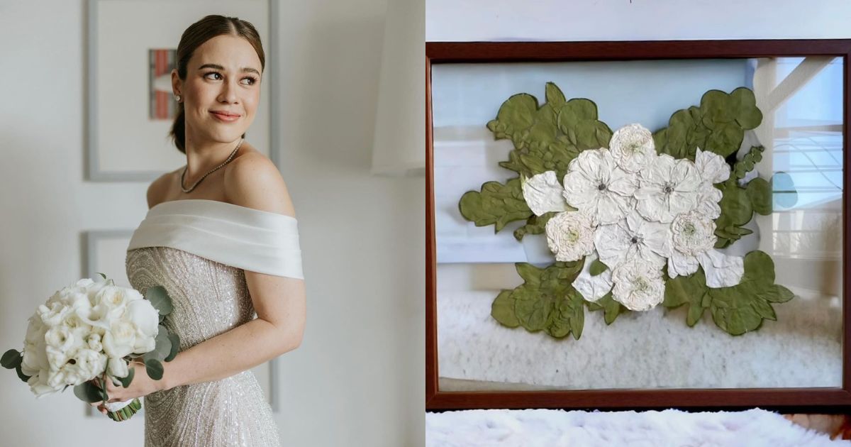 Valeen Montenegro skipped tossing bouquet on her wedding: 'Framed it instead'