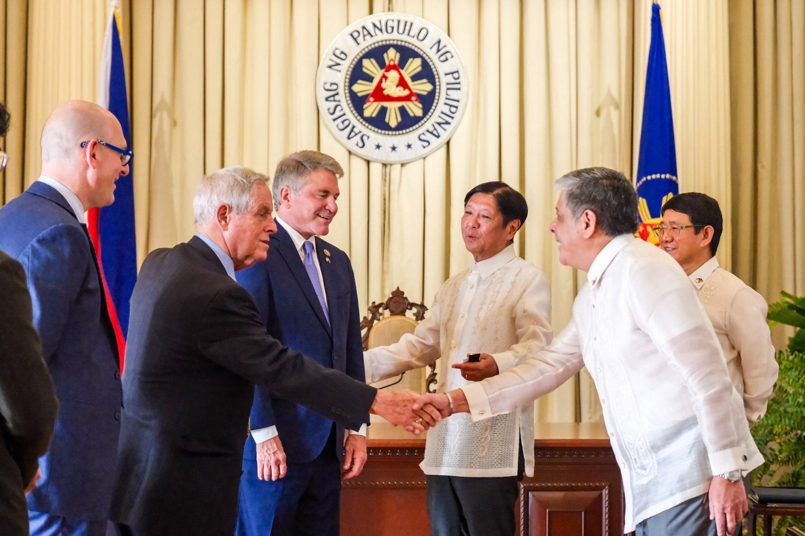 President Marcos expressed gratitude to members of the United States Congressional Delegation for their partnership 