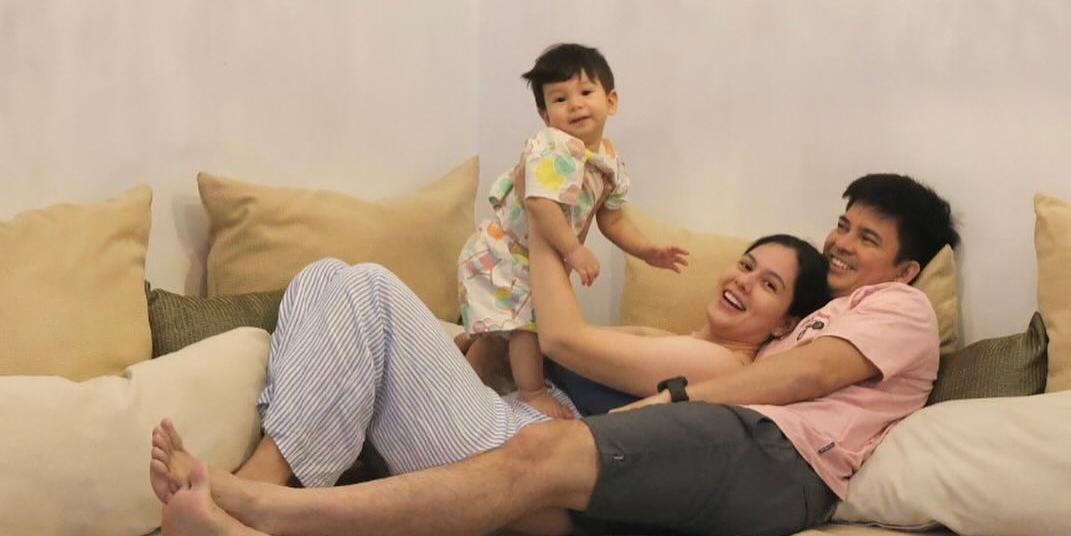 Vickie Rushton calls Jason Abalos and son Knoa her 'everything' in sweet family pic