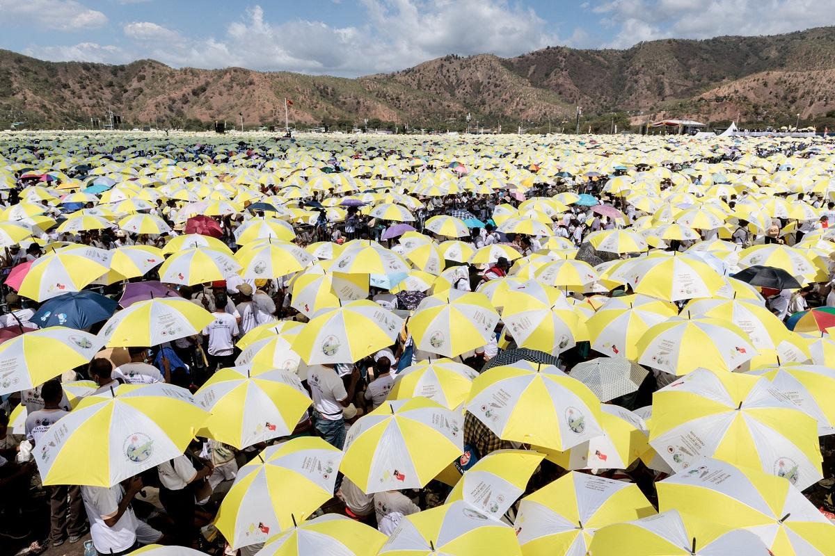 Timor-Leste turns out in force for Mass with Pope Francis