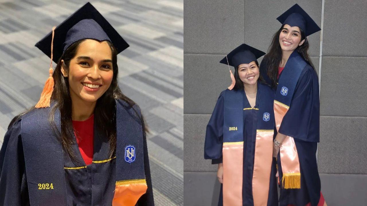 Samantha Lo, GF Jannica Rubin graduate from university