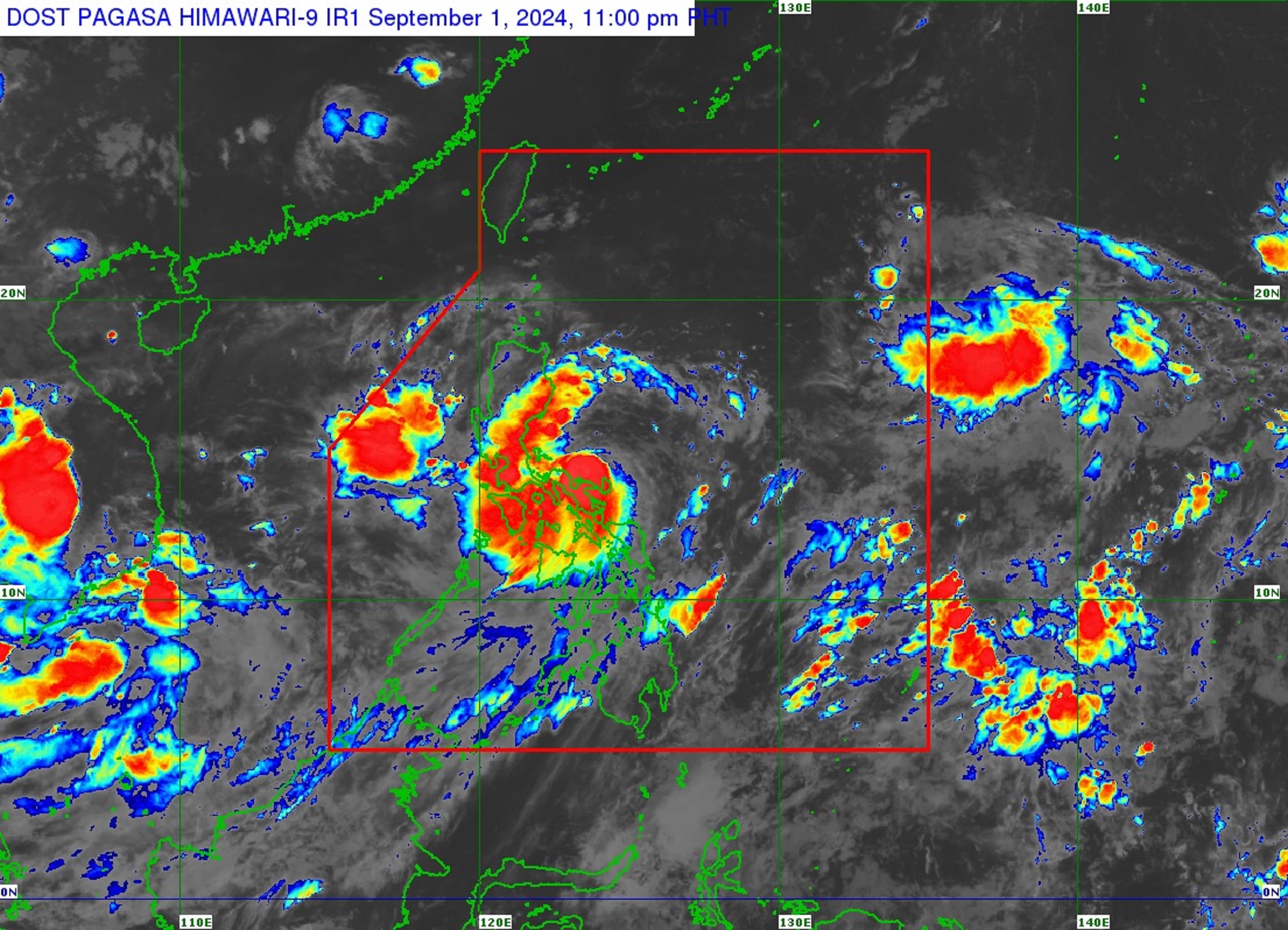 Enteng intensifies into tropical storm; Signal 2 up over 3 areas