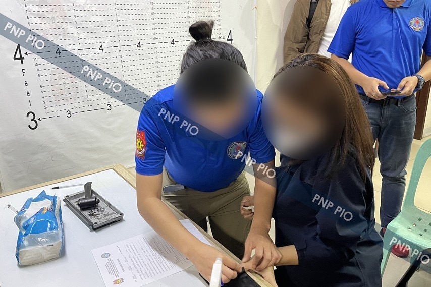 LOOK: Alice Guo's booking procedure at Camp Crame