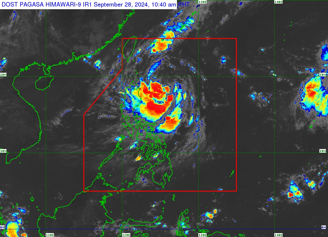 Julian intensified into a tropical storm on Saturday, PAGASA said.