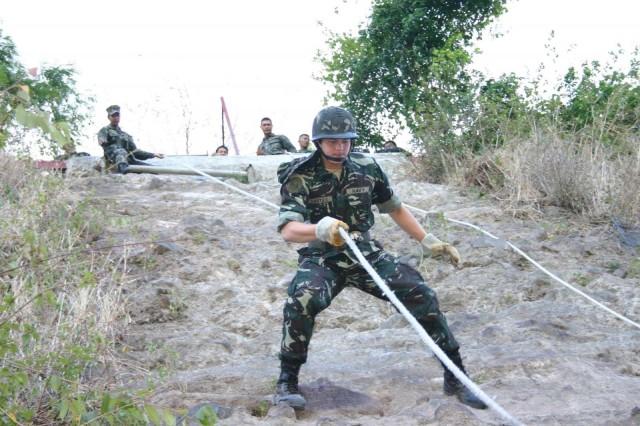 Dingdong Dantes during enlistment in 2006. Courtesy: Dingdong Dantes