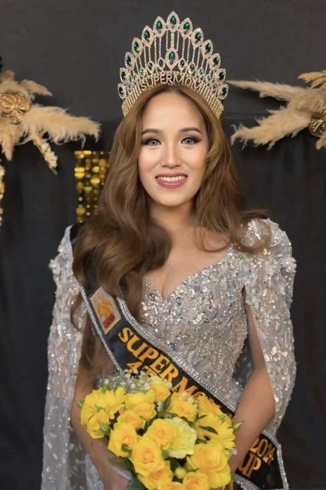 Mahinay, 36, was 4th runner-up at the inaugural Super Mom UAE beauty contest recently held in Dubai to honor mothers from the Philippines working abroad. Contributed photo