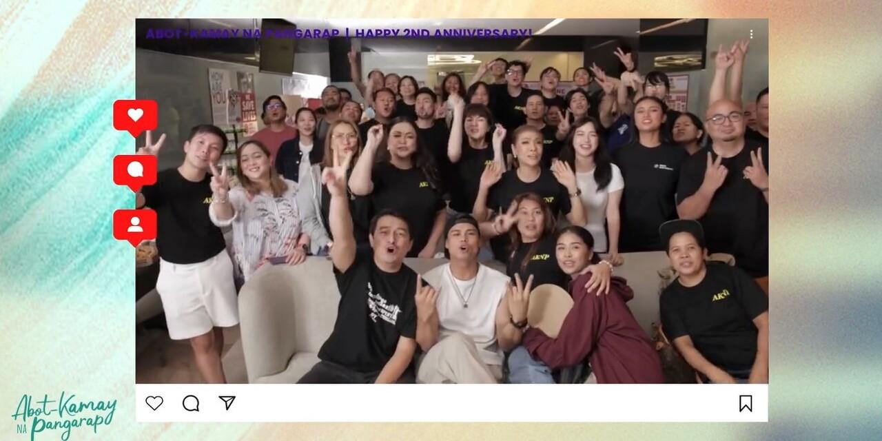 ‘Abot-Kamay Na Pangarap’ stars celebrate 2nd anniversary of Kapuso series