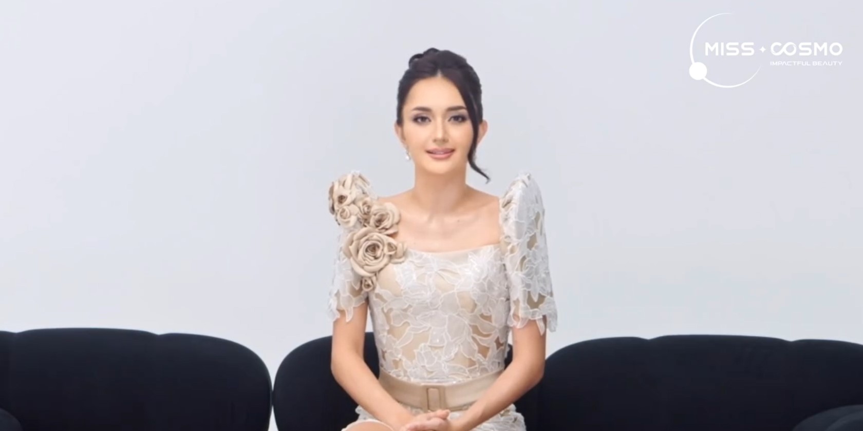 Ahtisa Manalo is a trailblazing queen in introduction video for Miss Cosmo 2024