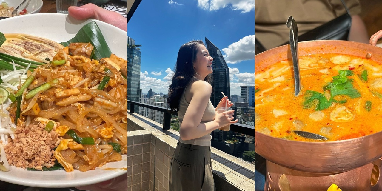 Barbie Forteza tries out Thai dishes, drinks in Bangkok