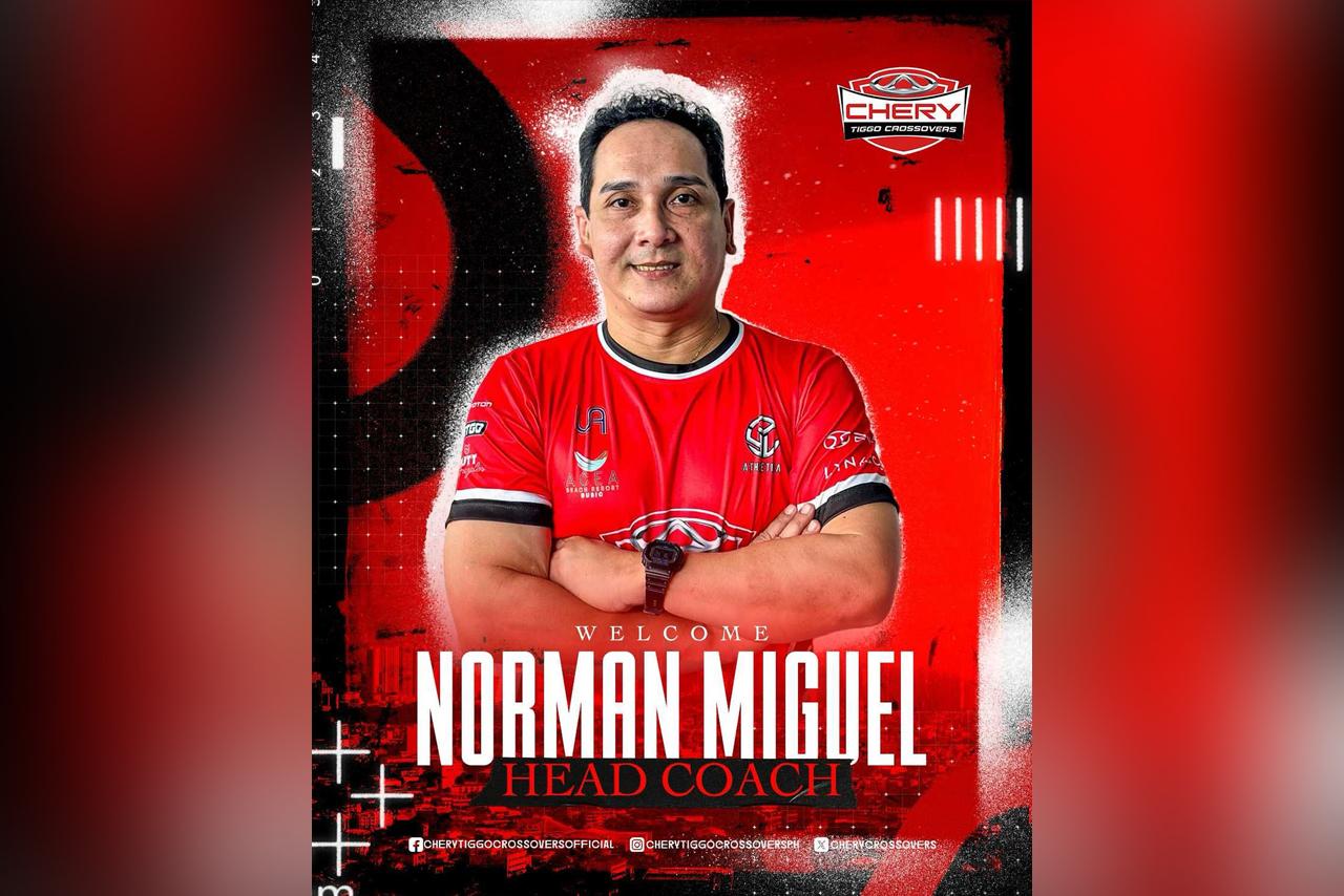 PVL: Chery Tiggo coach Norman Miguel