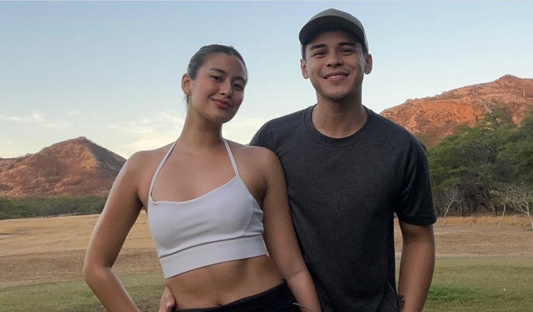 Gabbi Garcia and Khalil Ramos in Honolulu, Hawaii