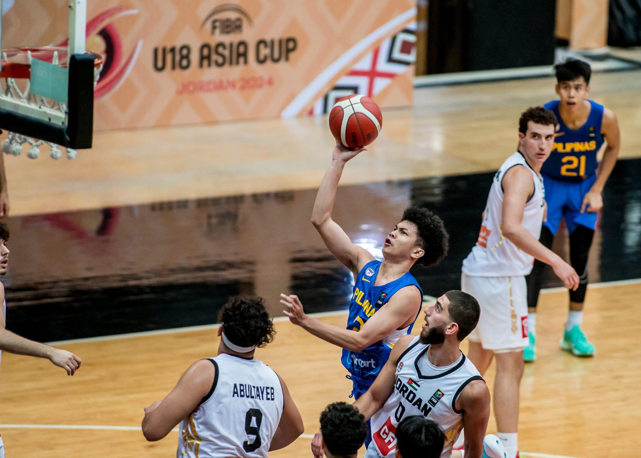 FIBA U18 Asia Cup: Gilas Pilipinas Boys vs Jordan