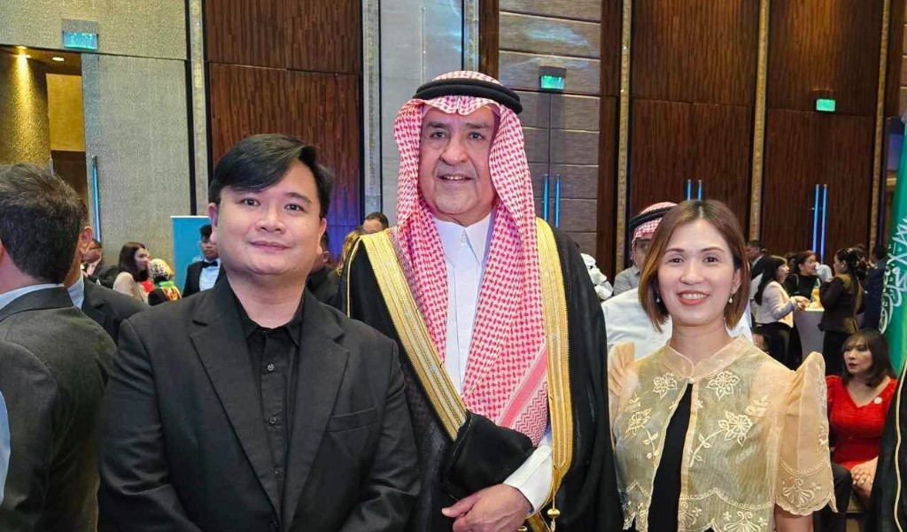 GMA Integrated News SVP Oliver B. Amoroso attends 94th National Day Reception of Saudi Arabia