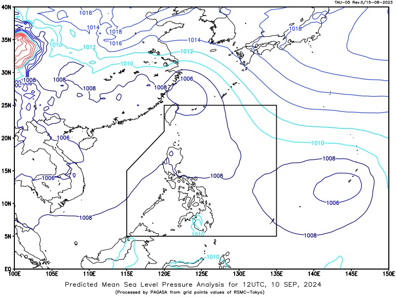 Tropical depression may enter PAR Thursday or Friday - PAGASA
