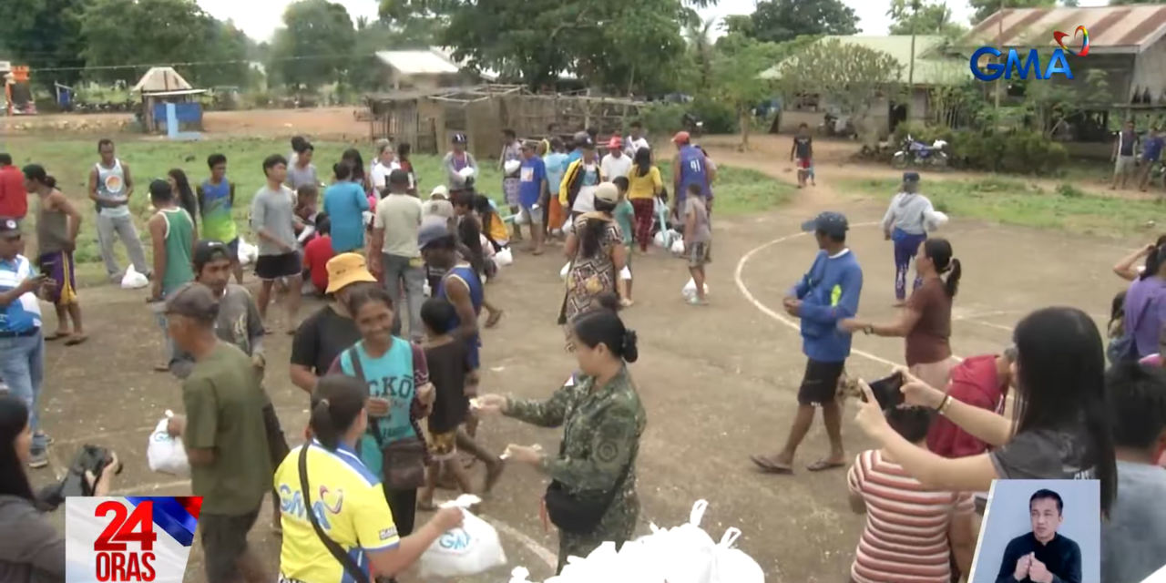 Over 3,000 residents in Taytay, Palawan affected by Ferdie receive food